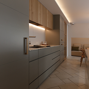 背面収納・水まわり:オンリーダイニング(ONLY DINING)