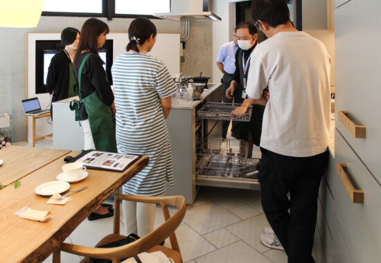 BOSCHコラボイベント：食洗器説明