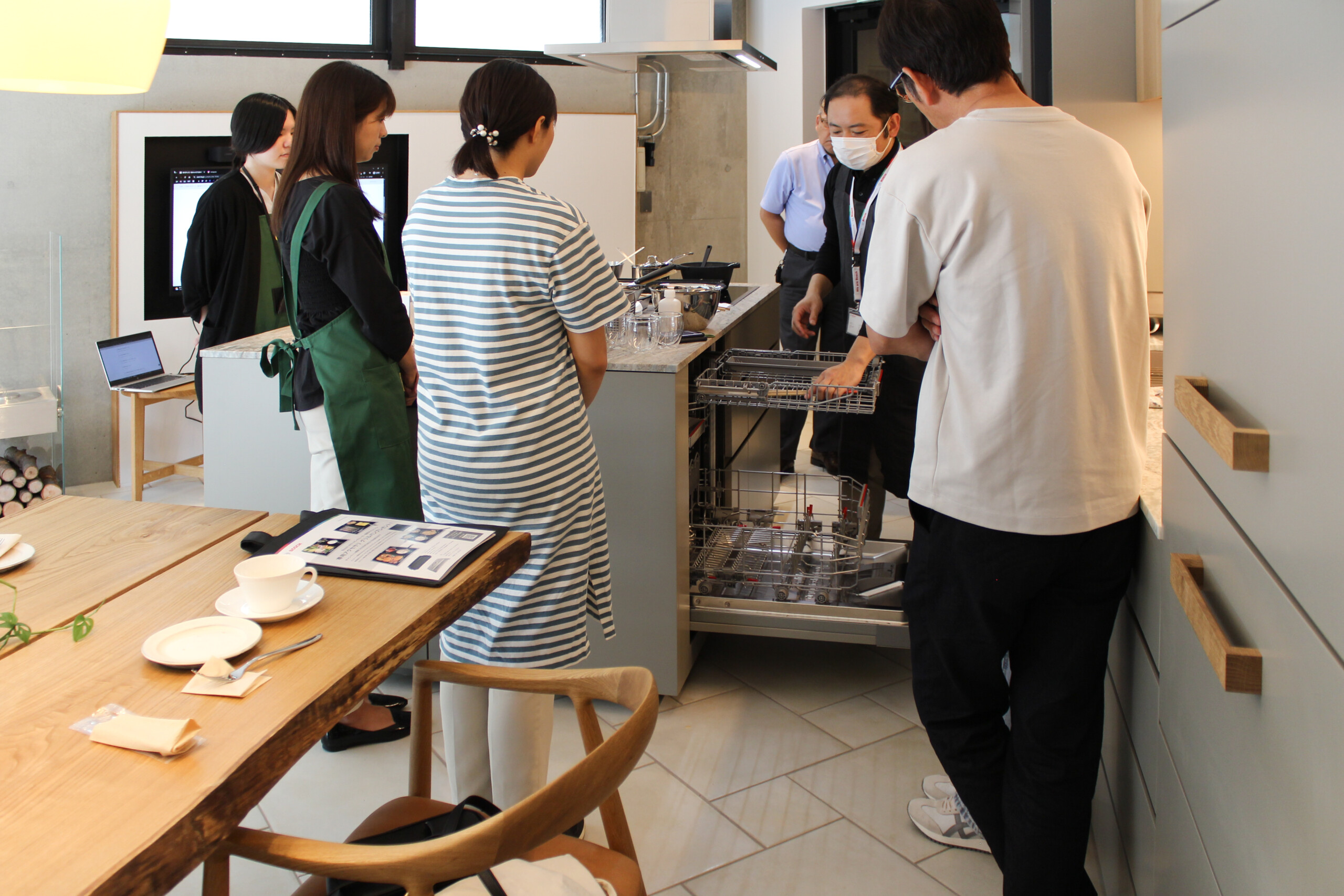 BOSCHコラボイベント:食洗器説明